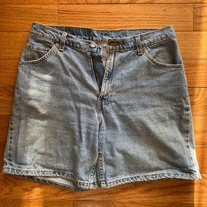 Levi's High rise Denim Shorts